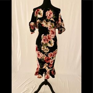 VICI Off the shoulder floral dress PRICE DROP
